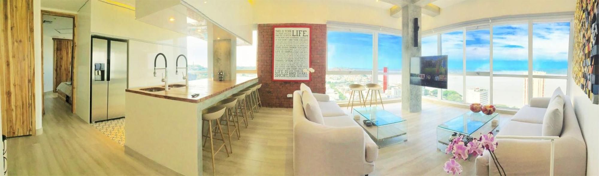 Luxury Apartment Heart Of Гуаякиль Экстерьер фото